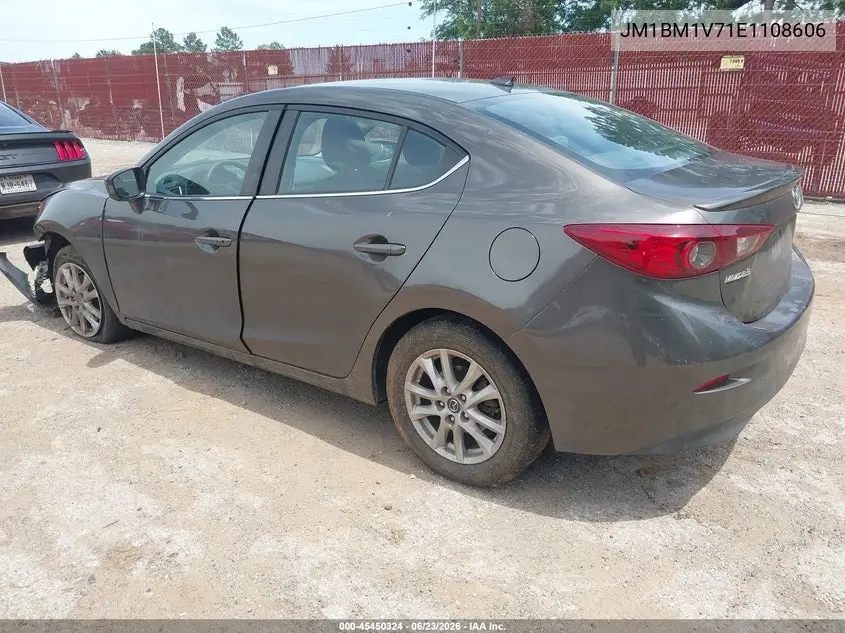 2014 Mazda Mazda3 I Touring VIN: JM1BM1V71E1108606 Lot: 45450324
