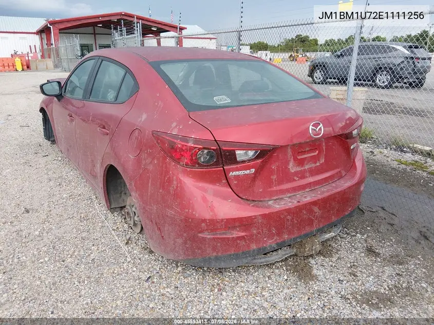 2014 Mazda Mazda3 I Sport VIN: JM1BM1U72E1111256 Lot: 45593413