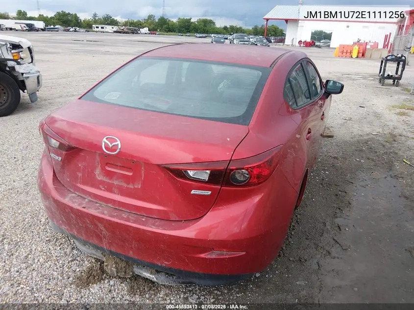 2014 Mazda Mazda3 I Sport VIN: JM1BM1U72E1111256 Lot: 45593413