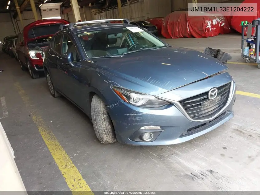 2014 Mazda Mazda3 S Touring VIN: JM1BM1L33E1204222 Lot: 45667003