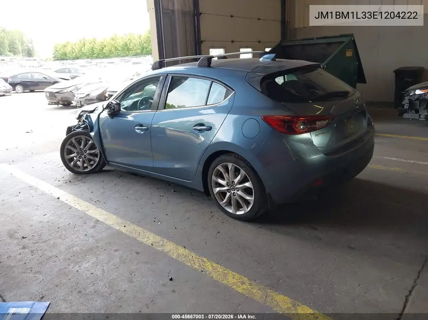 2014 Mazda Mazda3 S Touring VIN: JM1BM1L33E1204222 Lot: 45667003