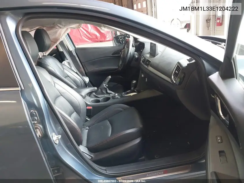 2014 Mazda Mazda3 S Touring VIN: JM1BM1L33E1204222 Lot: 45667003