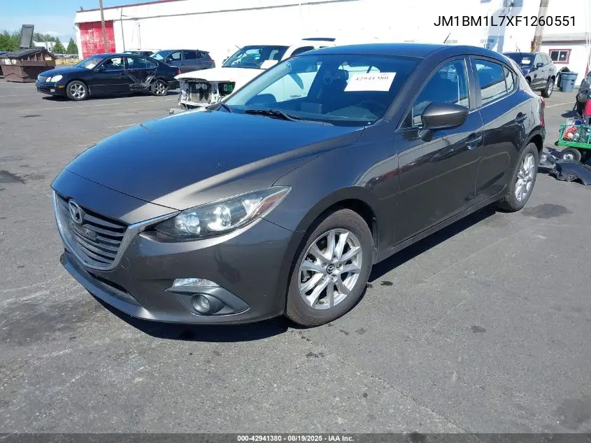 JM1BM1L7XF1260551 2015 Mazda Mazda3 I Touring