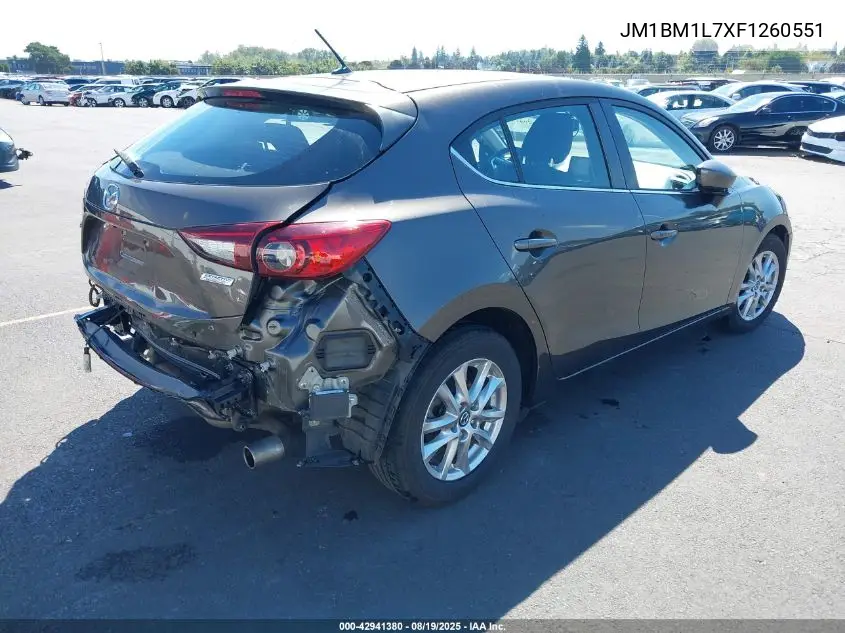 JM1BM1L7XF1260551 2015 Mazda Mazda3 I Touring