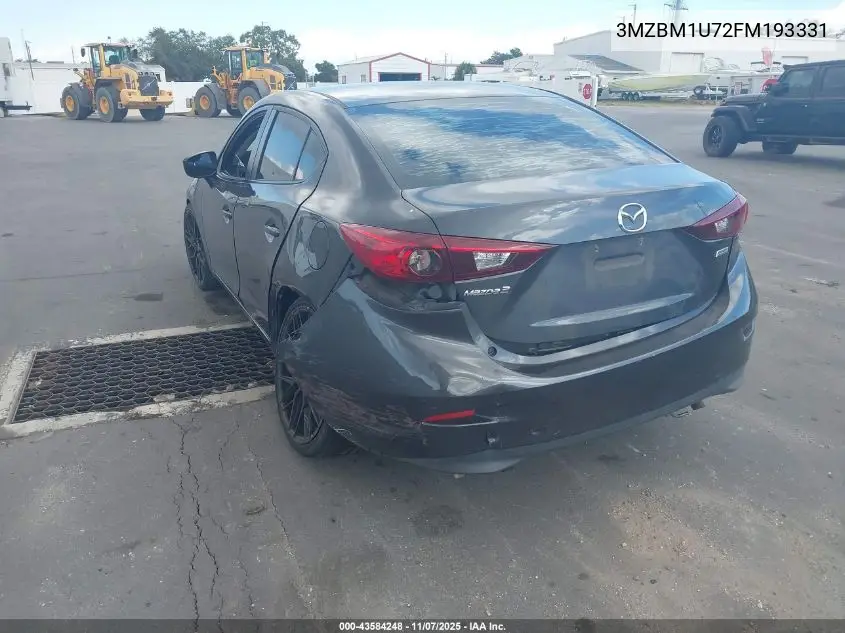 3MZBM1U72FM193331 2015 Mazda Mazda3 I Sport