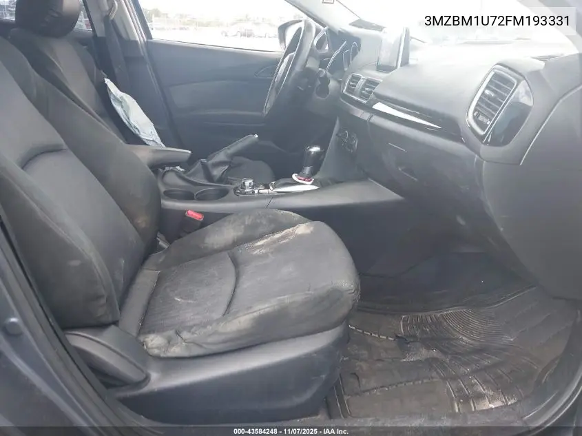 3MZBM1U72FM193331 2015 Mazda Mazda3 I Sport