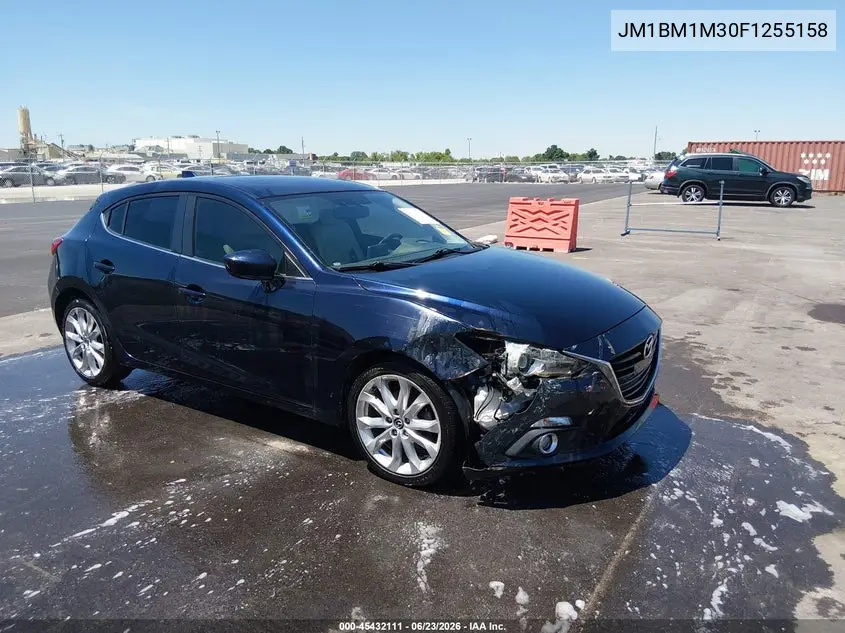 2015 Mazda Mazda3 S Grand Touring VIN: JM1BM1M30F1255158 Lot: 45432111