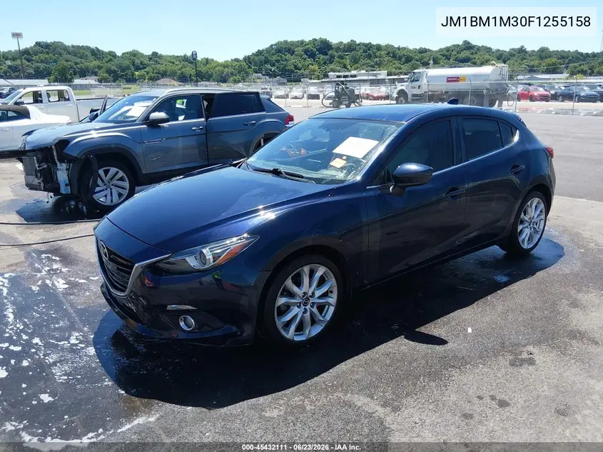 2015 Mazda Mazda3 S Grand Touring VIN: JM1BM1M30F1255158 Lot: 45432111