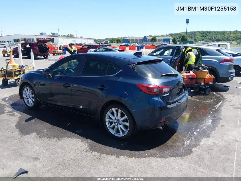 2015 Mazda Mazda3 S Grand Touring VIN: JM1BM1M30F1255158 Lot: 45432111