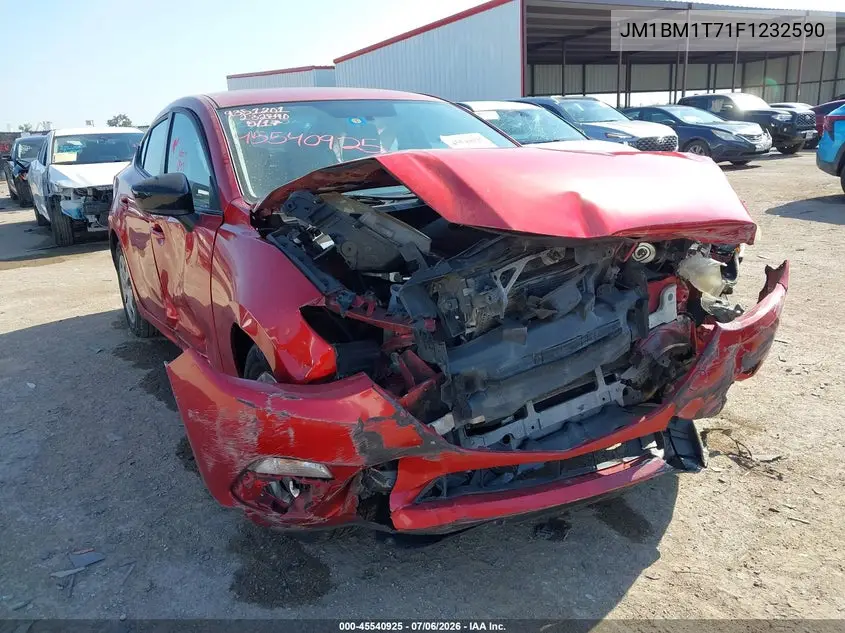 2015 Mazda Mazda3 I Sv VIN: JM1BM1T71F1232590 Lot: 45540925