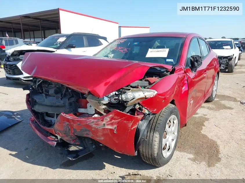 2015 Mazda Mazda3 I Sv VIN: JM1BM1T71F1232590 Lot: 45540925