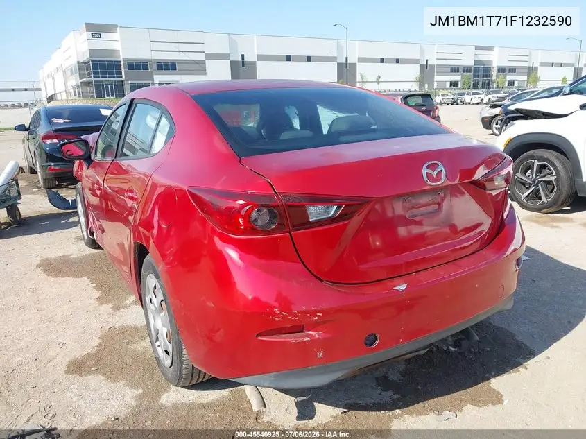 2015 Mazda Mazda3 I Sv VIN: JM1BM1T71F1232590 Lot: 45540925