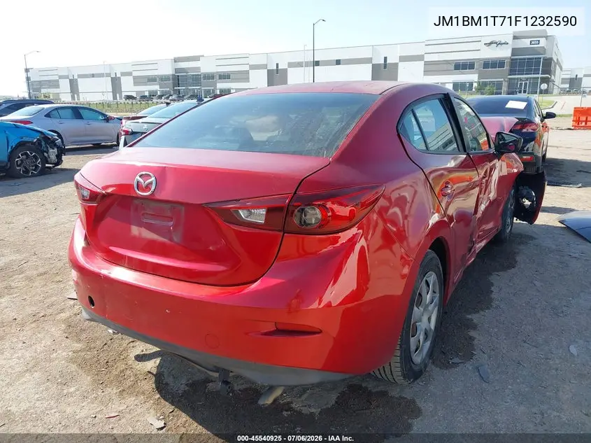 2015 Mazda Mazda3 I Sv VIN: JM1BM1T71F1232590 Lot: 45540925
