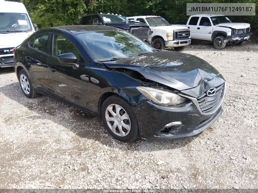 2015 Mazda Mazda3 I Sport VIN: JM1BM1U76F1249187 Lot: 45611230