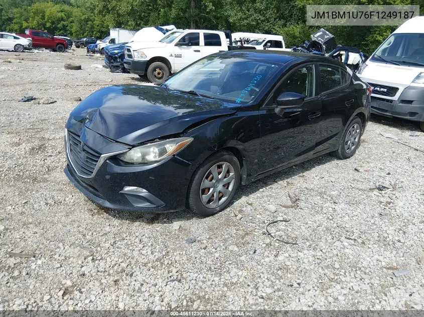2015 Mazda Mazda3 I Sport VIN: JM1BM1U76F1249187 Lot: 45611230