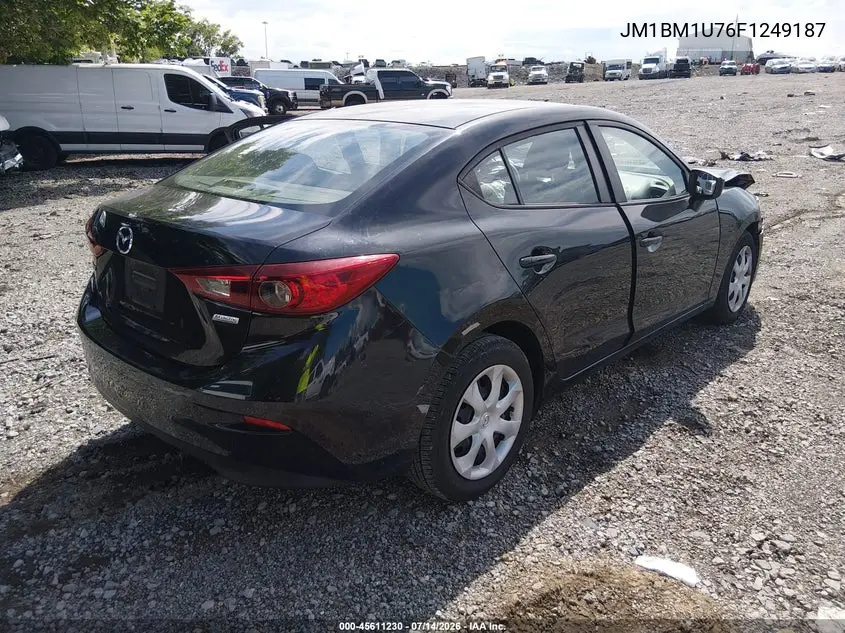 2015 Mazda Mazda3 I Sport VIN: JM1BM1U76F1249187 Lot: 45611230