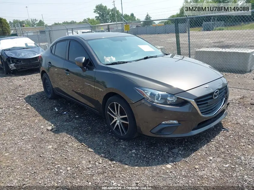 2015 Mazda Mazda3 I Sport VIN: 3MZBM1U78FM149088 Lot: 45638796