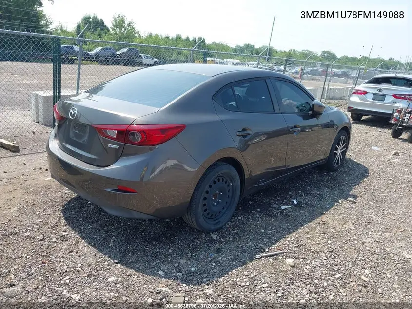 2015 Mazda Mazda3 I Sport VIN: 3MZBM1U78FM149088 Lot: 45638796
