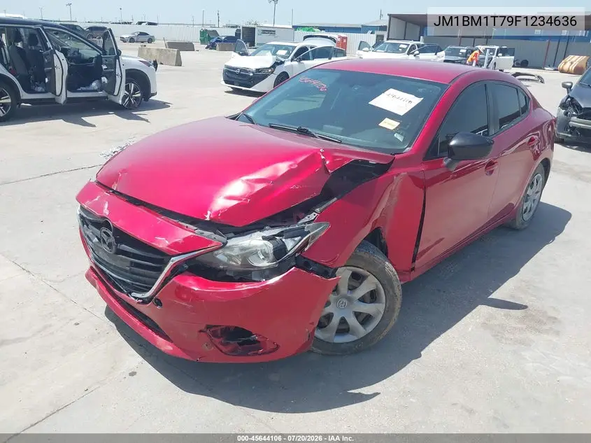 2015 Mazda Mazda3 I Sv VIN: JM1BM1T79F1234636 Lot: 45644106