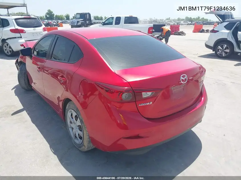 2015 Mazda Mazda3 I Sv VIN: JM1BM1T79F1234636 Lot: 45644106