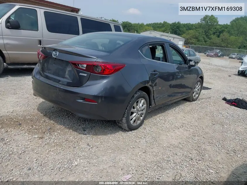 2015 Mazda Mazda3 I Touring VIN: 3MZBM1V7XFM169308 Lot: 45664989
