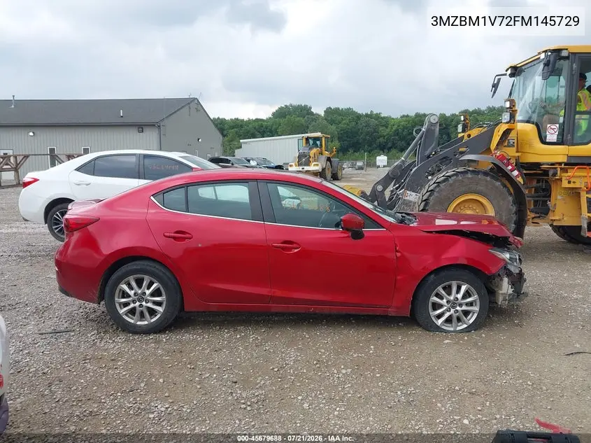 2015 Mazda Mazda3 I Touring VIN: 3MZBM1V72FM145729 Lot: 45679688