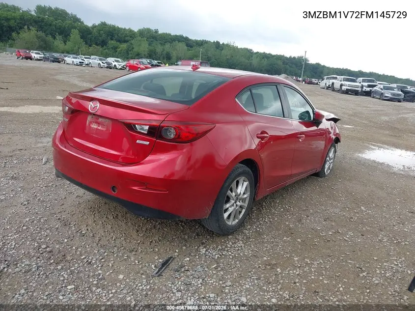 2015 Mazda Mazda3 I Touring VIN: 3MZBM1V72FM145729 Lot: 45679688