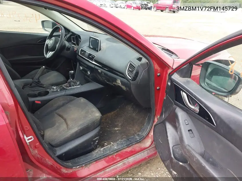2015 Mazda Mazda3 I Touring VIN: 3MZBM1V72FM145729 Lot: 45679688