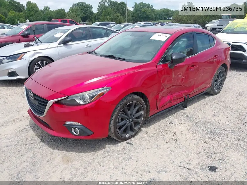 2015 Mazda Mazda3 S Grand Touring VIN: JM1BM1W39F1236735 Lot: 45681358