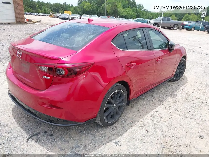 2015 Mazda Mazda3 S Grand Touring VIN: JM1BM1W39F1236735 Lot: 45681358