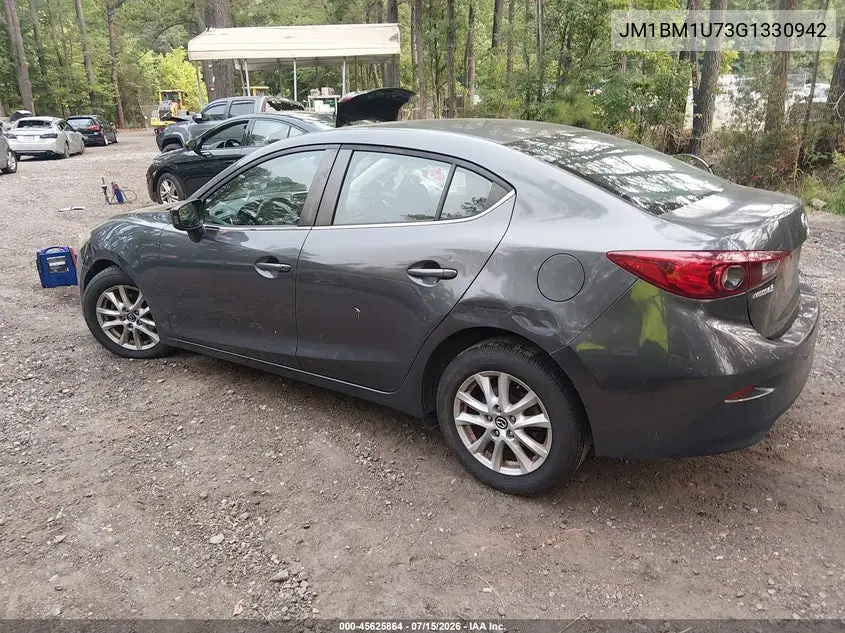 2016 Mazda Mazda3 I Sport VIN: JM1BM1U73G1330942 Lot: 45625864