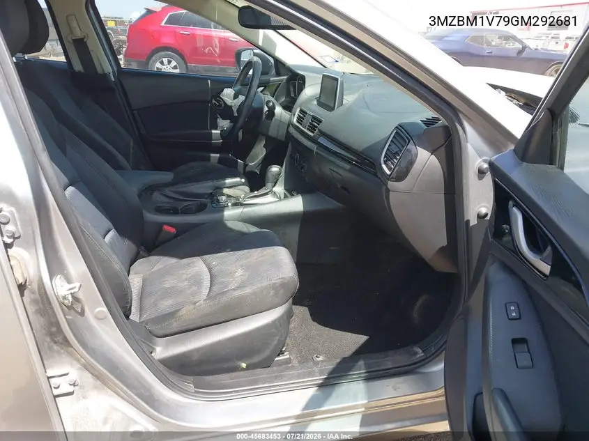 2016 Mazda Mazda3 I Touring VIN: 3MZBM1V79GM292681 Lot: 45683453