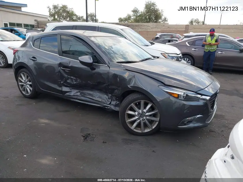 2017 Mazda Mazda3 Grand Touring VIN: JM1BN1M37H1122123 Lot: 45582714