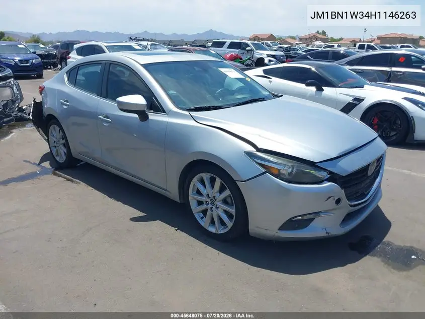 2017 Mazda Mazda3 Grand Touring VIN: JM1BN1W34H1146263 Lot: 45648075