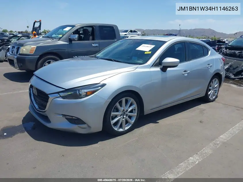2017 Mazda Mazda3 Grand Touring VIN: JM1BN1W34H1146263 Lot: 45648075
