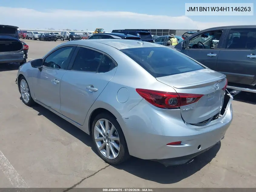 2017 Mazda Mazda3 Grand Touring VIN: JM1BN1W34H1146263 Lot: 45648075
