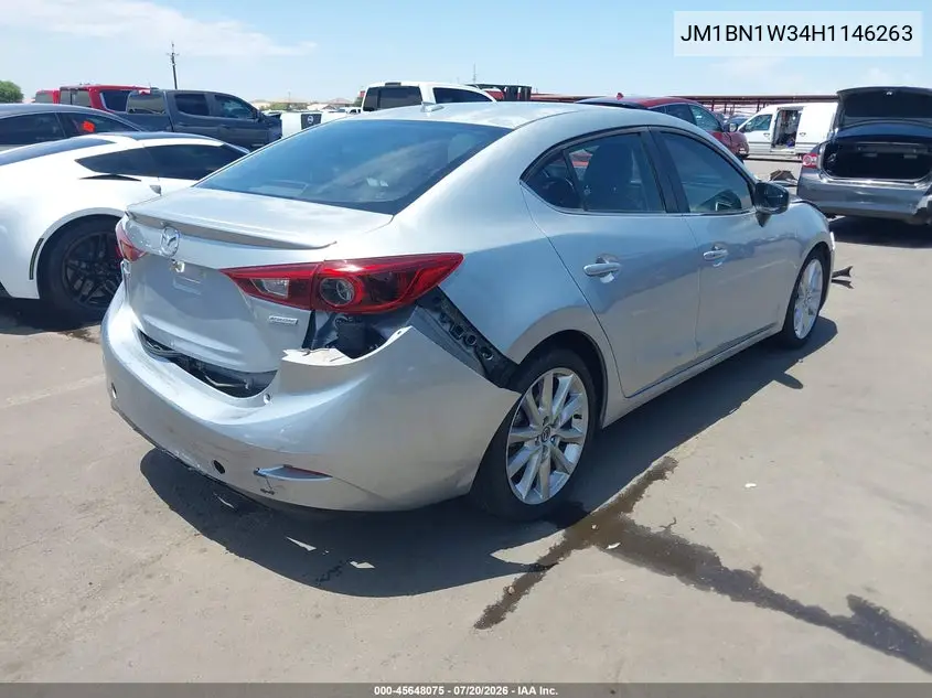 2017 Mazda Mazda3 Grand Touring VIN: JM1BN1W34H1146263 Lot: 45648075