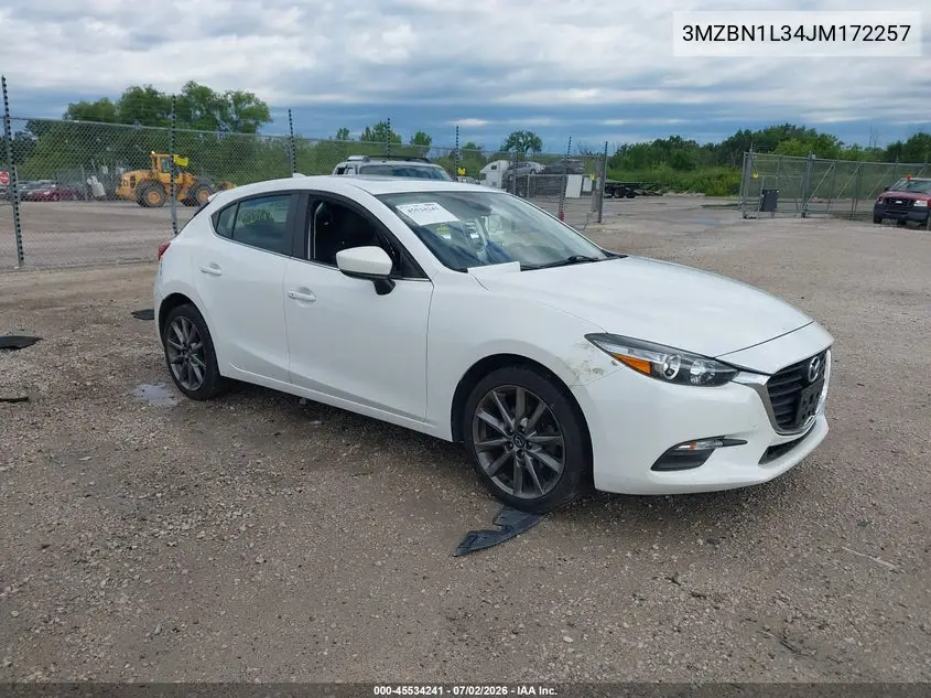 2018 Mazda Mazda3 Touring VIN: 3MZBN1L34JM172257 Lot: 45534241