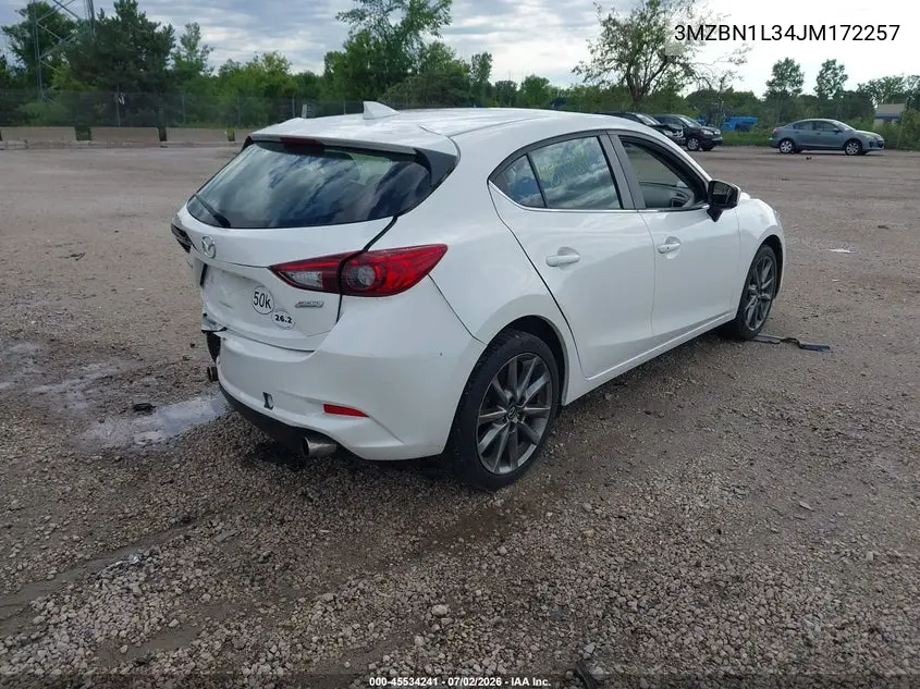 2018 Mazda Mazda3 Touring VIN: 3MZBN1L34JM172257 Lot: 45534241