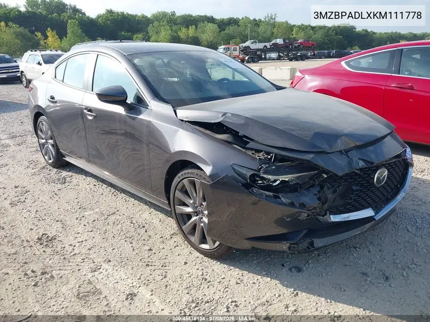 2019 Mazda Mazda3 Preferred Package VIN: 3MZBPADLXKM111778 Lot: 45576134