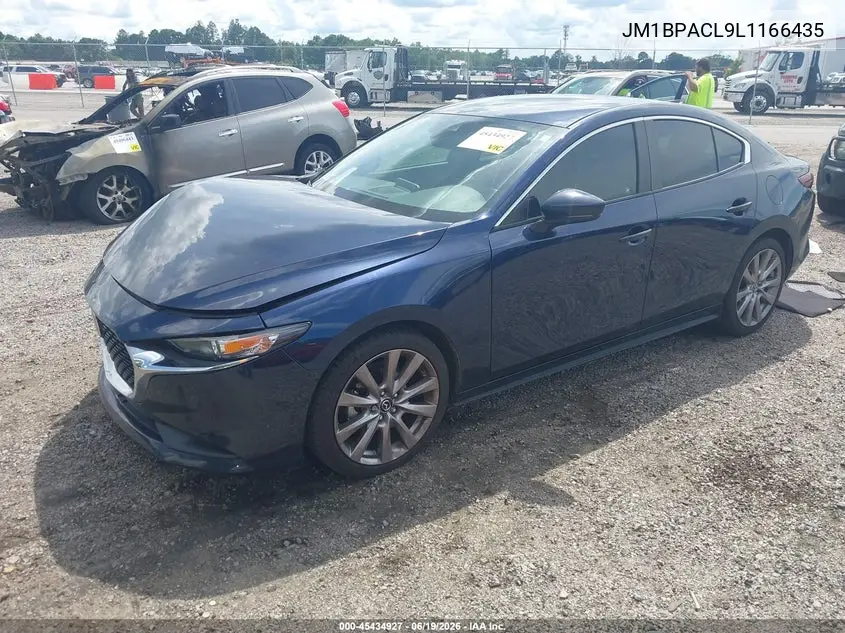 2020 Mazda Mazda3 Select Package VIN: JM1BPACL9L1166435 Lot: 45434927