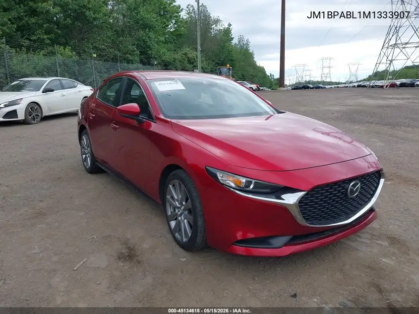 2021 Mazda Mazda3 Select VIN: JM1BPABL1M1333907 Lot: 45134616