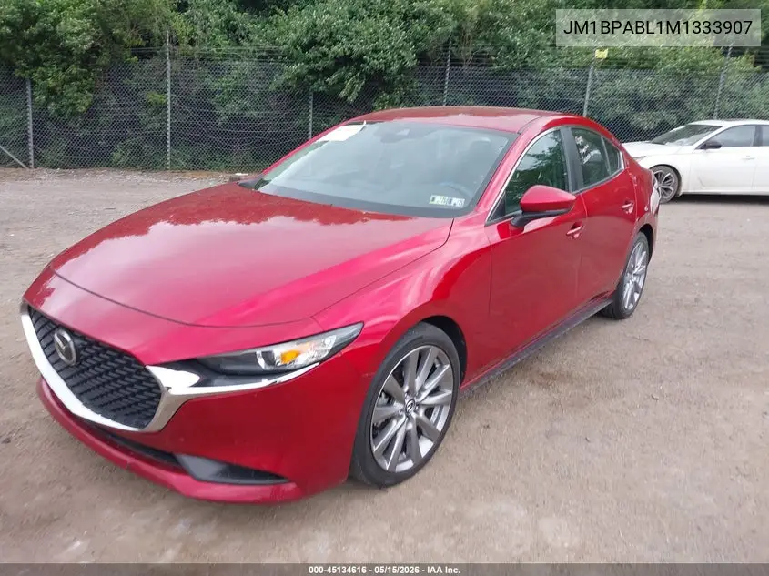 2021 Mazda Mazda3 Select VIN: JM1BPABL1M1333907 Lot: 45134616