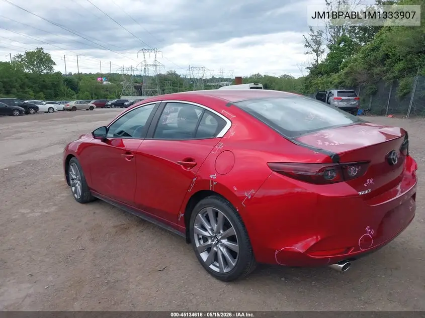 2021 Mazda Mazda3 Select VIN: JM1BPABL1M1333907 Lot: 45134616