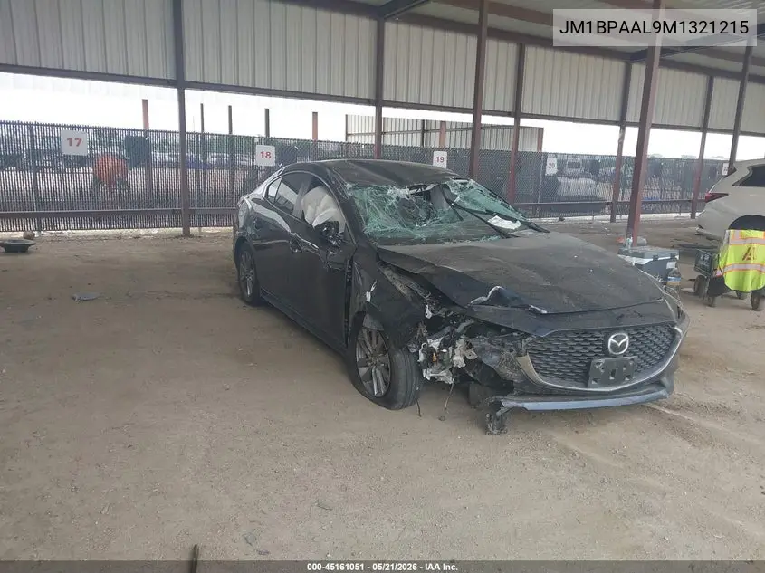 2021 Mazda Mazda3 VIN: JM1BPAAL9M1321215 Lot: 45161051