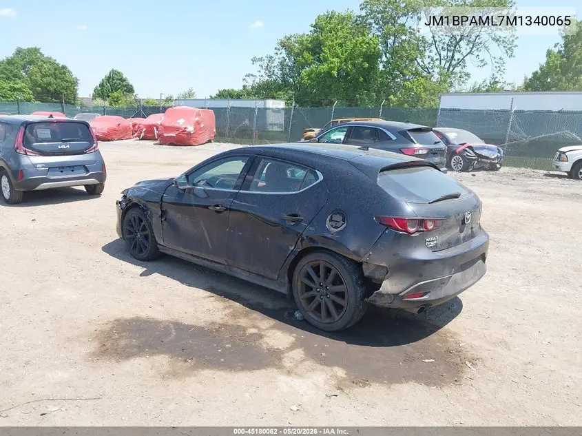2021 Mazda Mazda3 Premium VIN: JM1BPAML7M1340065 Lot: 45180062