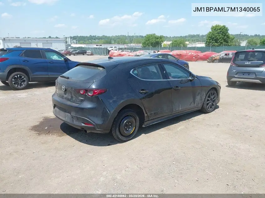 2021 Mazda Mazda3 Premium VIN: JM1BPAML7M1340065 Lot: 45180062