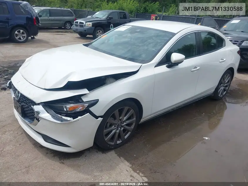 2021 Mazda Mazda3 Select VIN: JM1BPABL7M1330588 Lot: 45434391