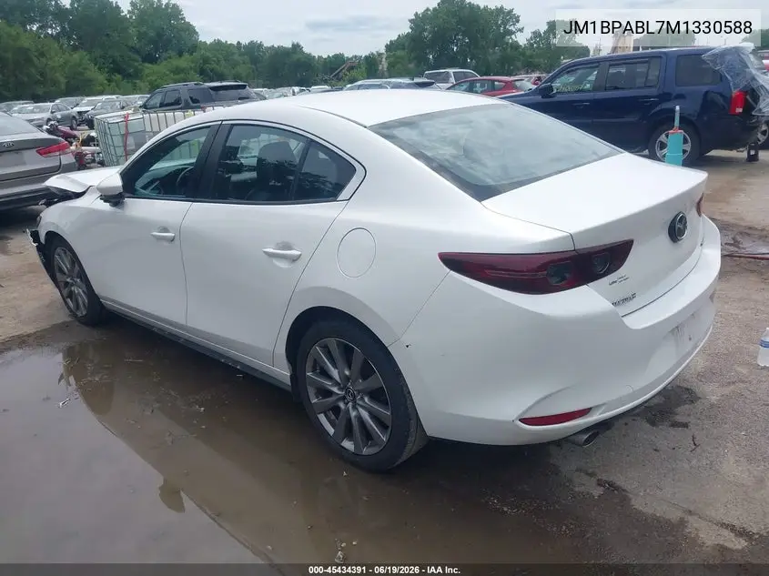 2021 Mazda Mazda3 Select VIN: JM1BPABL7M1330588 Lot: 45434391