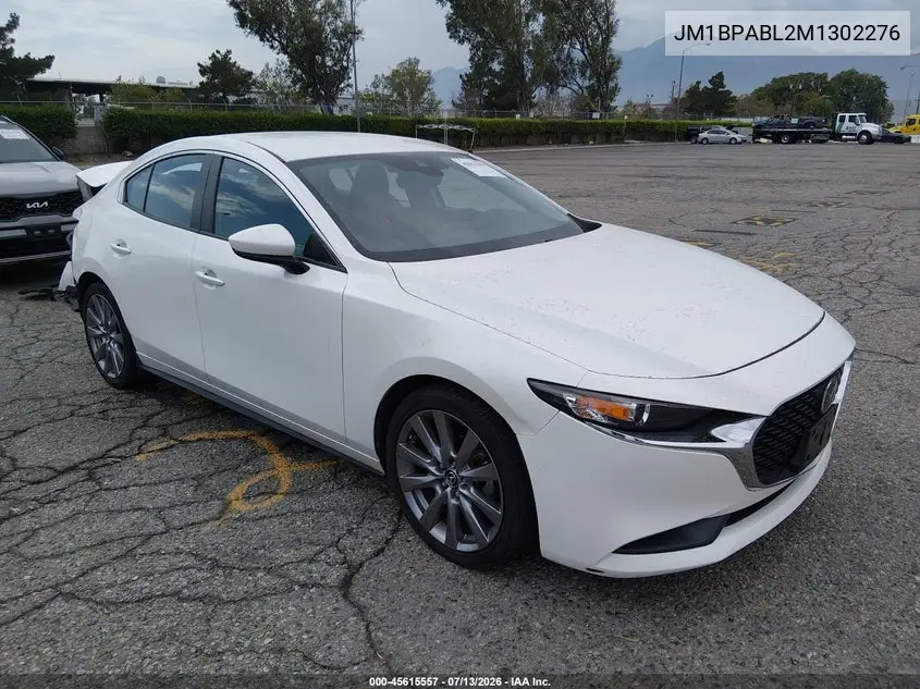 2021 Mazda Mazda3 Select VIN: JM1BPABL2M1302276 Lot: 45615557